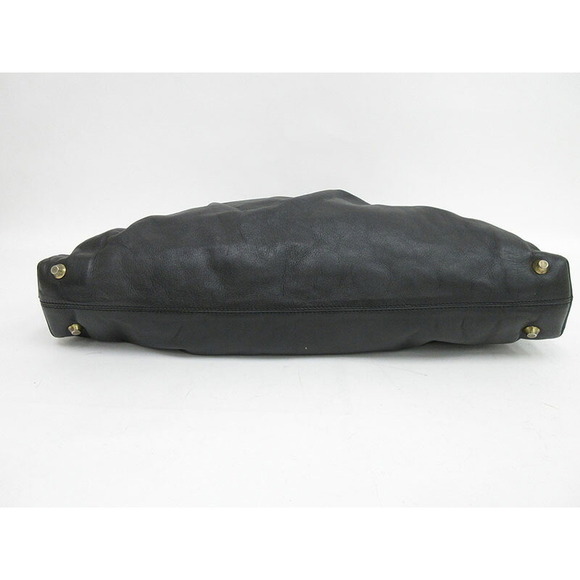 Chloe Bag Leather Shoulder Tote Victoria Black - Picture 4 of 11